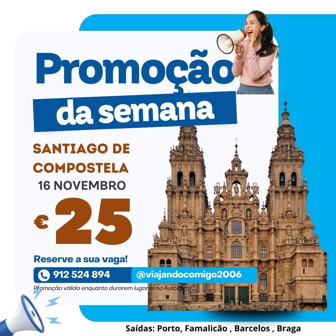 SANTIAGO DA COMPOSTELA  SÓ 25€