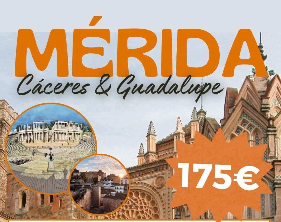 MERIDA - CARCERES -GUADALUPE  de 16/17 de maio