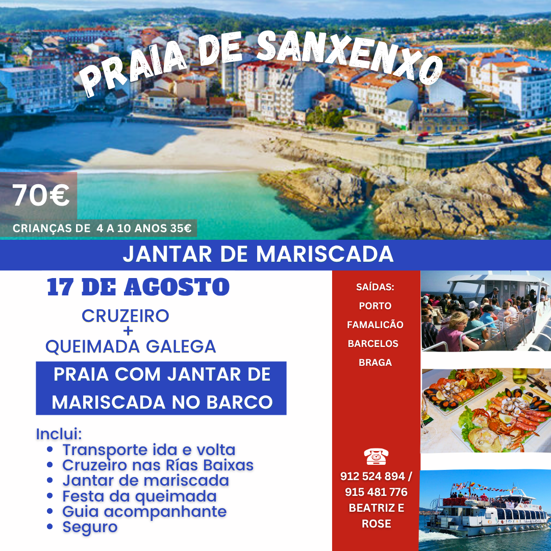 Praia de Sanxenxo - 17 DE AGOSTO