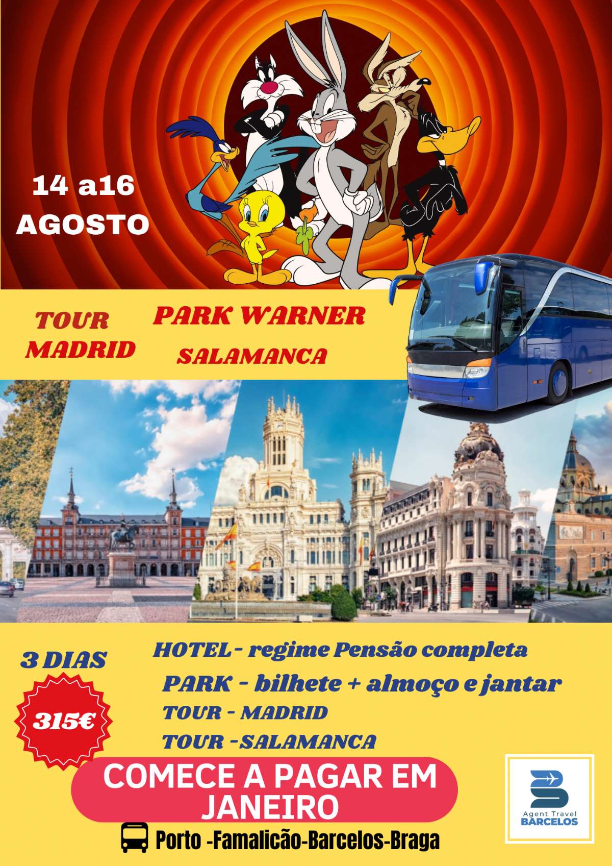 PARK WARNER MADRID - 14 a 16 AGOSTO (NORTE)