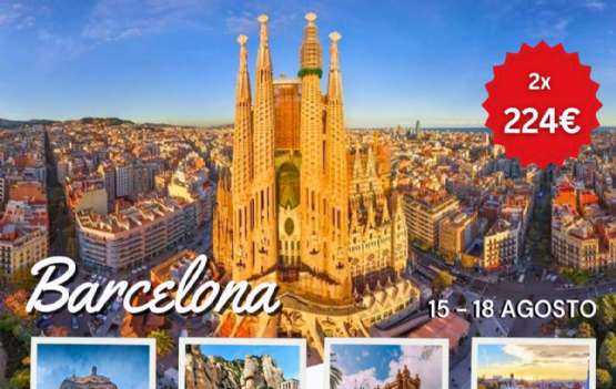 BARCELONA - 4 DIAS E 3 NOITES